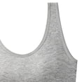 thumbnail image 5 of Purcolt Girls Seamless Cotton Sports Bra Comfortable Wide Strap Sleep & Training Bralettes Athletic Workout Bra for Yoga Running Dance, Teens 9-15 Years, 5 of 7