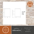 thumbnail image 5 of Chiasso Aluminum 1 Light Bronze Dark Sky Cylinder Outdoor Wall Lantern, 5 of 12