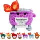 thumbnail image 1 of Muñeco de crochet inspirador hecho a mano con forma de basurero de apoyo emocional 2024, adorable muñeco de crochet con forma de basurero de apoyo emocional con tarjeta de aliento, regalo para mujeres, 1 of 7