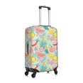 thumbnail image 3 of Uemuo Bright Peach Printed Washable Luggage Cover - Fashion Suitcase Protector Fits 18-32 Inch Luggage -Large, 3 of 9