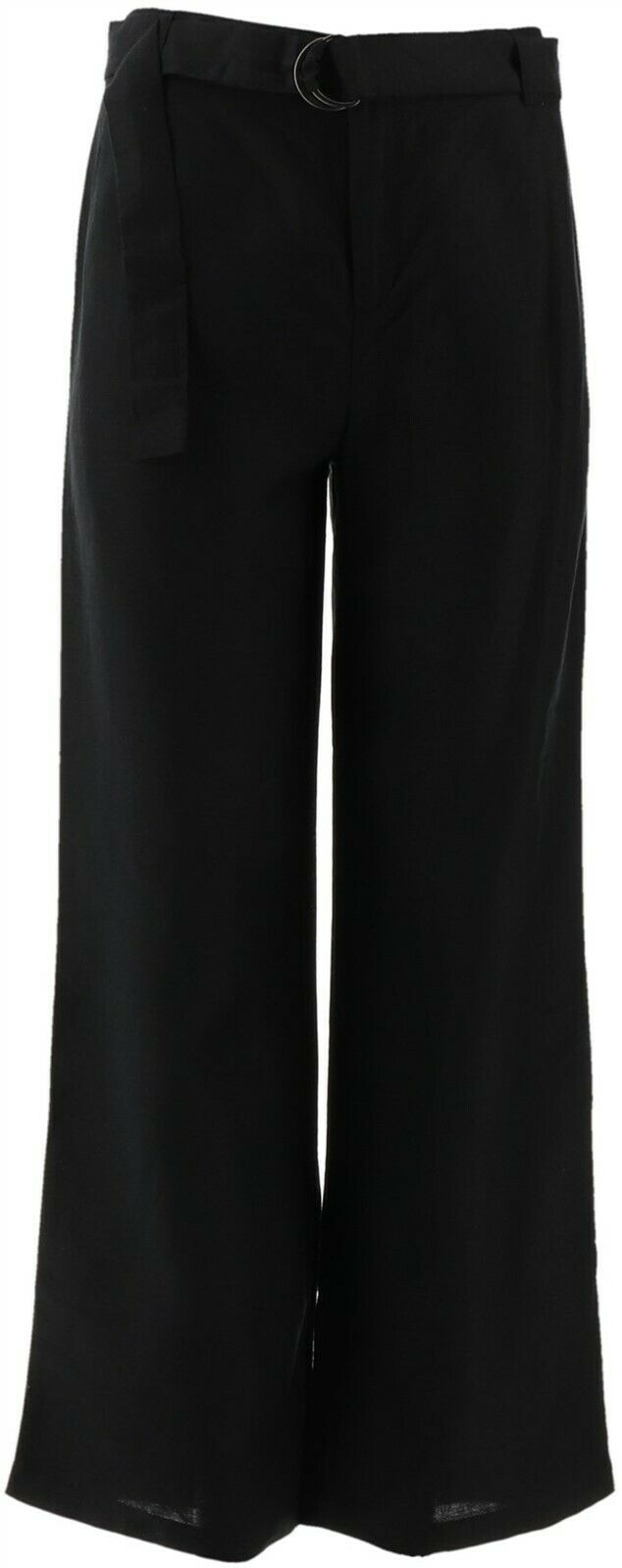 petite linen wide leg pants