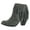 Grey, variant on Not Rated Women's Auriga Ankle Fringe Bootie