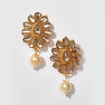 thumbnail image 6 of Sohi Gold-plated White Pearls Meenakari Jewellery Set, 6 of 8