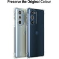 thumbnail image 3 of Case for Motorola Edge Plus 2022 (Edge+ 2022) / Edge Plus 5G UW 2022, Crystal Clear Cover with Reinforced Corner Bumper Slim Fit Shockproof Flexible TPU Phone Case - Transparent, 3 of 7