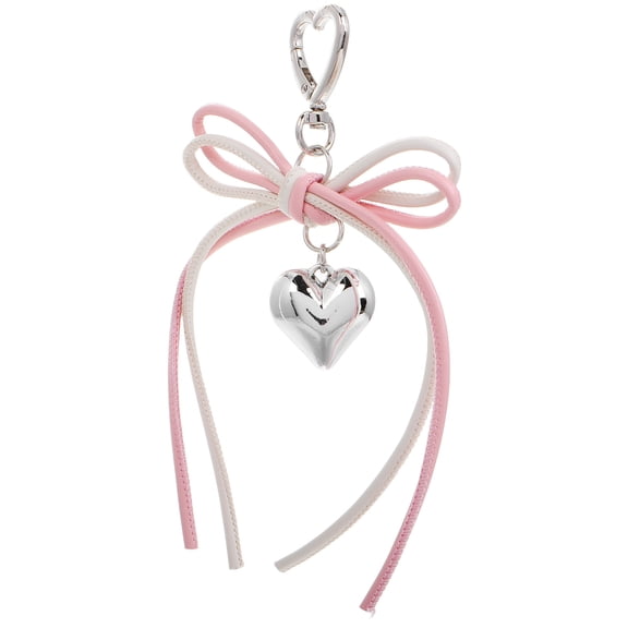 Cute Bag Charm Keychain Aesthetic Keychain Bow Keychain Decoration Purse Charm Women Key Chain Purse Charm Keychain Accessories