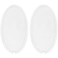 thumbnail image 1 of 1 Pair Clear Range Hood Lampshade for Kitchen Hood Lamp Cover Replacement Transparent Light Lens Cooker Hood Accessory, 1 of 8