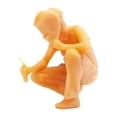 thumbnail image 3 of Figurines de Personnes 1/64 Non Peintes Modèle en Résine Trains Figurines Architecturales, 3 of 8