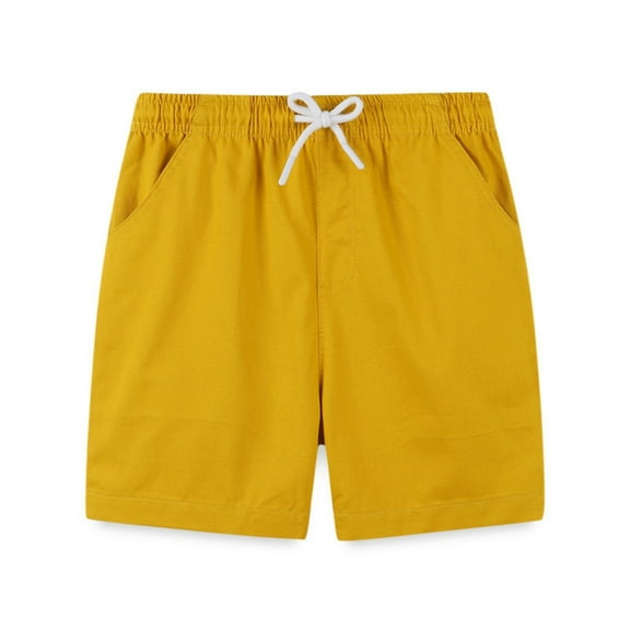 YunPes Toddler Boys Girls Athletic Running Shorts Youth Athletic Shorts Summer Casual Stretch Pull-On Soccer Shorts with Pockets