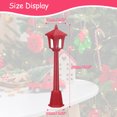 thumbnail image 2 of Uxcell Miniature Street Light Model, 3.94" H, Plastic Mini Street Lantern Red, 2pcs, 2 of 6