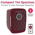 thumbnail image 4 of Frigidaire 6 Can Mini Cooler with Bluetooth Speaker, 4 Liter Personal Fridge with AC/DC Adapter, Merlot, 4 of 10