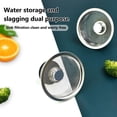 thumbnail image 3 of Steel Kitchen Water Sink Filter Mesh Bathroom Drain Catcher Hair Net Q5V6, 3 of 6