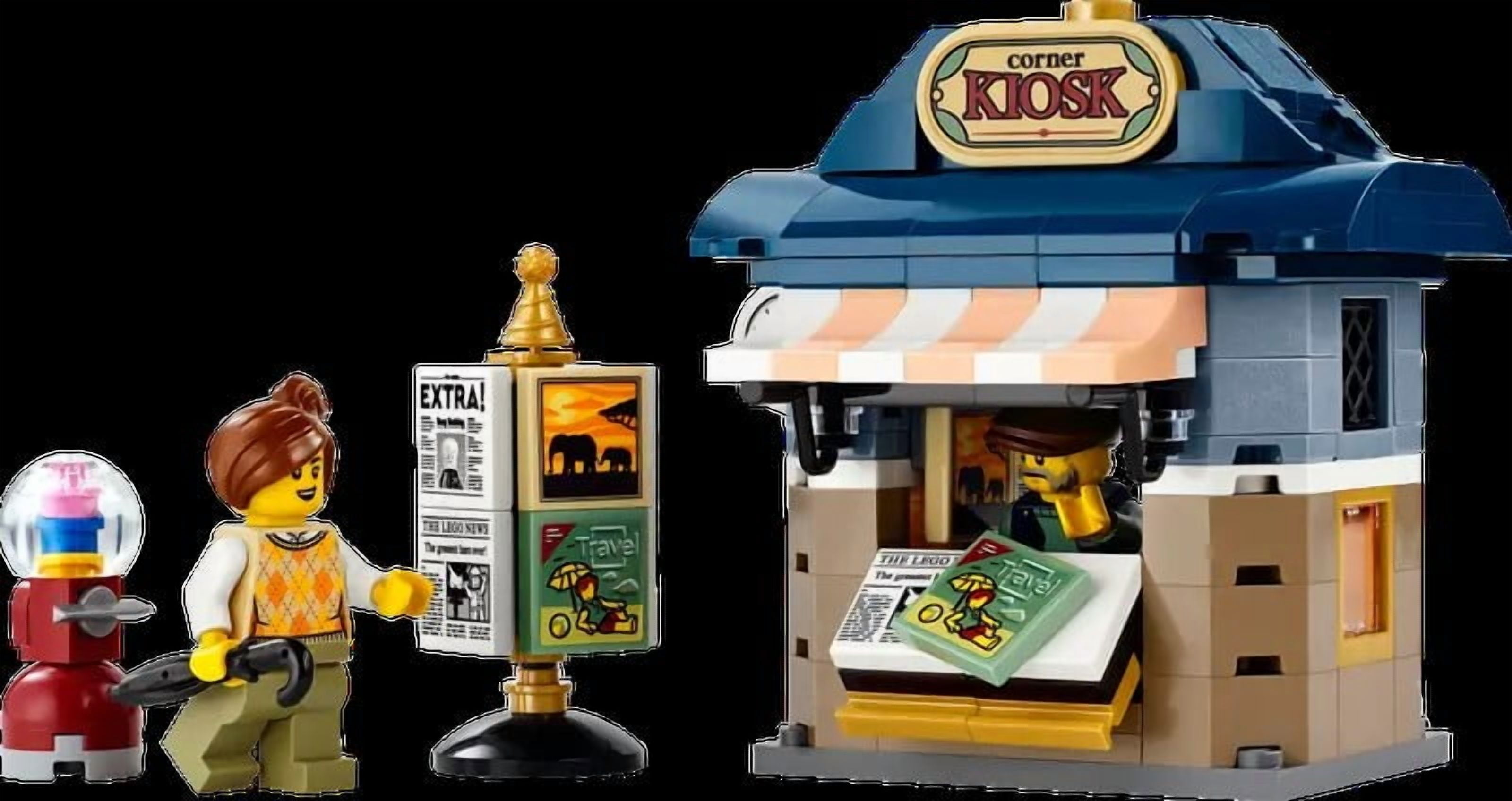 LEGO Corner Kiosk Set 40757 - Walmart.com