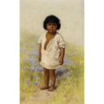 thumbnail image 3 of Grace Carpenter Hudson 16x24 Black Modern Framed Museum Art Print Titled - Aid Child (1898), 3 of 5