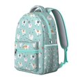 thumbnail image 2 of Abstract Pig Student Backpack Cute Watercolor Farm Animal Cartoon Print Artistic Pattern Funny Piggy Design Aesthetic School Bookbag for Student, 2 of 6