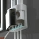 thumbnail image 2 of Advancent Exprimidor de de ABS, dispensador Universal sin perforaciones montado en la pared a prueba de humedad, soporte para Juegos de accesorios de baño, 2 of 6