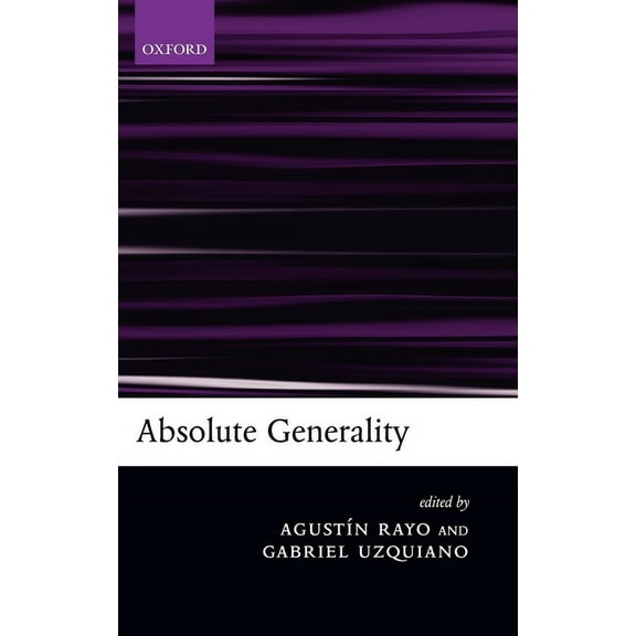 Absolute Generality, (Hardcover)
