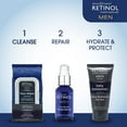 thumbnail image 4 of Retinol Men Facial Wipes Anti-Aging Cleansing Towelettes - One Size, 4 of 8