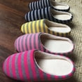 thumbnail image 5 of JANDEL Winter Warm Home Anti-Slip Slippers, Fleece Suede Soft Sole Shoes House Indoor Floor Bedroom Slippers Shoes For Men/Women, 5 of 7