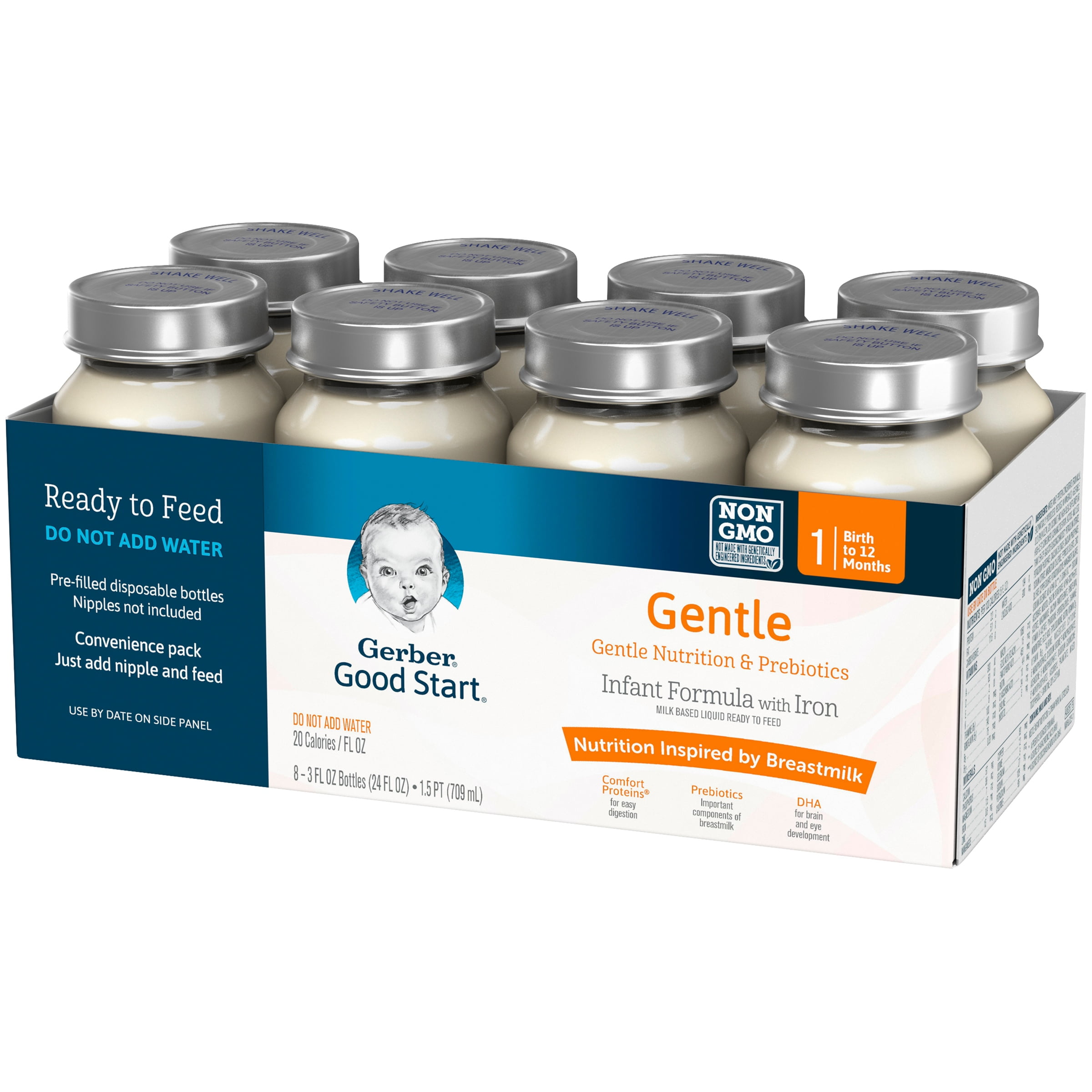 gerber gentle premade bottles