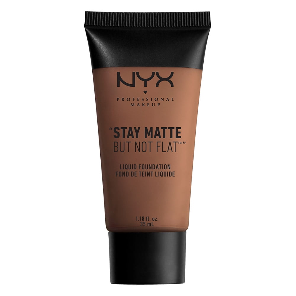 NYX Professional Makeup Stay Matte But Not Flat Liquid Foundation, Cocoa