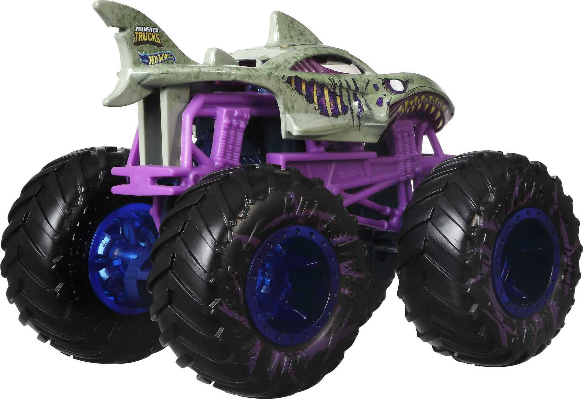 Hot Wheels Monster Trucks Roarin' Rumble 2-Packs Of 1:64 Scale Toy Trucks -  Walmart.com