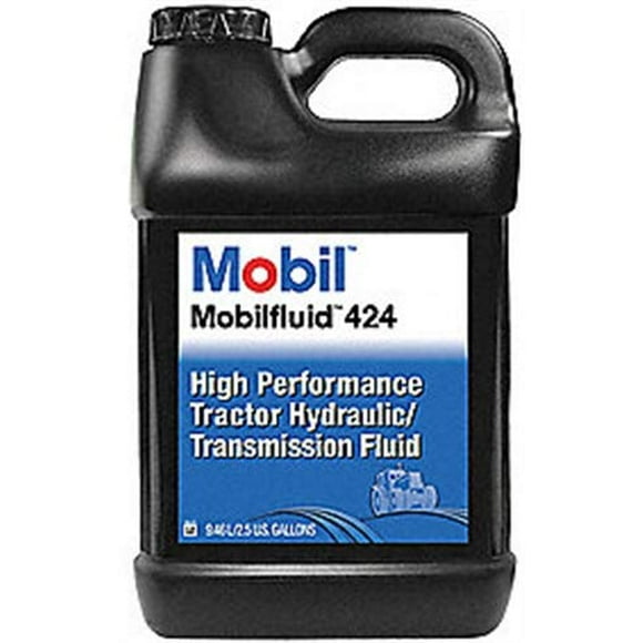 Mobilfluid 424,Tractor Hydraulic,2.5 gal