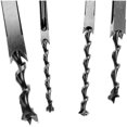 thumbnail image 5 of Juego de 4 juegos de brocas para agujeros cuadrados, brocas para carpintería con agujeros cuadrados, cincel para embutir con agujeros cuadrados, 5 of 5
