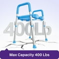 thumbnail image 5 of KEKOY Toilet Seat Riser for Seniors, Raised Toilet Seat with Handles, FSA HSA Eligible 400lb Elevated Toilet Risers, Tool-Free Assembly with Adjustable Height & Width, 5 of 10