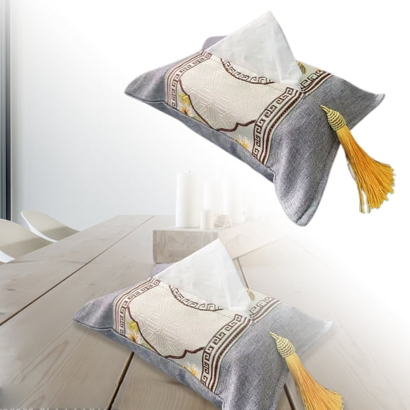 Pañuelos de tela portátiles para guardar en casa Diseño elegante para uso doméstico Organiza tus pañuelos con elegancia