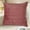 Maroon, variant on IMossad Striped Decorative Pillow Cases: 18x18 Inch Original Velvet Square Throw Pillow Covers for Farmhouse Couch