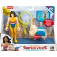 thumbnail image 6 of Fisher-Price DC League of Super-Pets Wonder Woman & PB Poseable Figure Set, 3 Pieces, 6 of 6