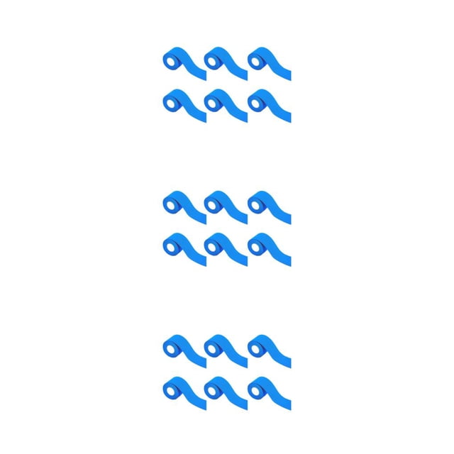 Cinta de kinesiología Soidarity 6 rollos para protección muscular efectiva azul cielo 3,8 Type1 NO1