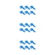 thumbnail image 1 of Cinta de kinesiología Soidarity 6 rollos para protección muscular efectiva azul cielo 3,8 Type1 NO1, 1 of 6