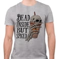 thumbnail image 2 of Dead Inside but Spiced Shirt Unisex X-Large Grey, 2 of 5