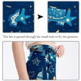 thumbnail image 3 of Hanukkah Stylish Chiffon Beach Skirt with Polyester Straps for Women - for the Beach, 3 of 6