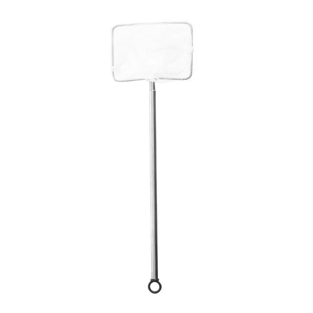 Filet de Pêche en Acier Inoxydable pour Aquarium, Manche Extensible, Filet à Crevettes