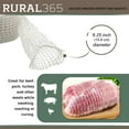 thumbnail image 5 of Rural365 Meat Netting Roll, Size 24 - Ham Sock Elastic Netting Meat 50ft Roll, 5 of 7