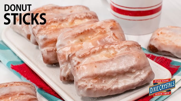 Little Debbie Glazed Donut Sticks – 12 Individually Wrapped Donut Bars with Sweet Glaze – Soft Breakfast Pastry & Snack Treat