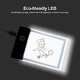 thumbnail image 1 of Super Mini Lumière LED Ultra-Mince Boîte à Lumière Alimentée par USB Luminosité Réglable Traceur d'Art pour Enfants Étudiants Adultes Dessin Traçage Pratique Calligraphie Flip Books, 1 of 7