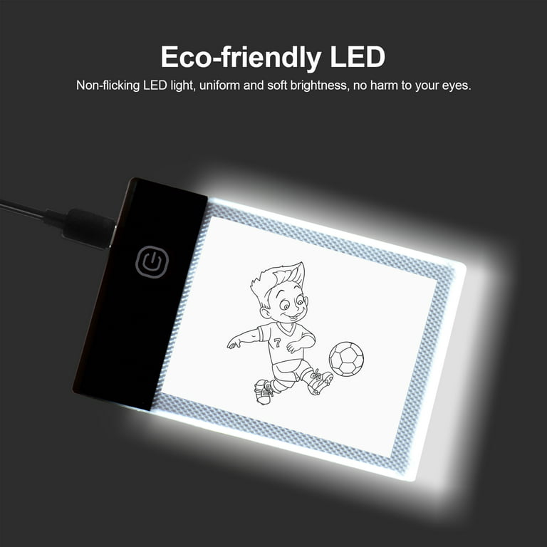 TSV A4 LED Tracing Light Box Tracer Pad Bright Tablet Portable Ultra-Thin  USB Power Board for DIY Diamond Painting Drawing 