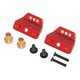 thumbnail image 1 of Soportes de amortiguadores para coches RC 1/12, piezas para vehículos de juguete compatibles con MN168 Rojo, 1 of 9