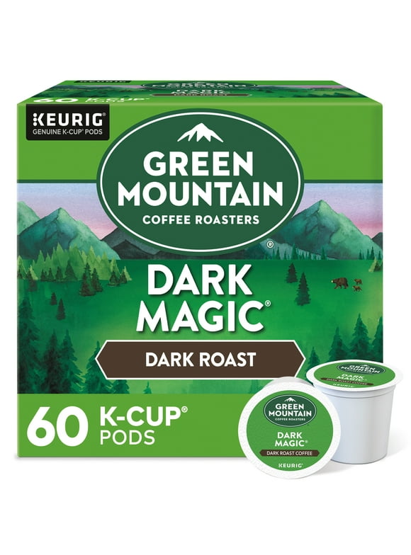 Green Mountain Coffee Roasters, Dark Magic Dark Roast K-Cup Coffee Pods, 60 Count