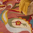 thumbnail image 6 of SAFAVIEH Blossom Bairre Floral Wool Area Rug, Rust/Multi, 4' x 4' Round, 6 of 10