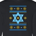 thumbnail image 4 of Inktastic Hanukkah Ugly Sweater Long Sleeve T-Shirt, 4 of 5