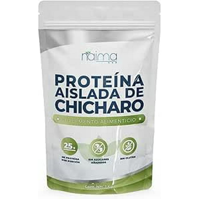NAIMA Proteína de Chícharo, 1 kg | Suplemento Alimenticio 100% Natural, Sin Rellenos ni Aditivos | Proteína Vegana Para Dieta Equilibrada
