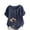 Navy, variant on Vintage Flowers Crew Neck Shirt for Women Boho Floral Wildflowers Graphic Tee Casual Cottagecore Summer T Shirt Black