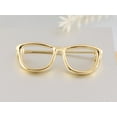 thumbnail image 2 of Eyeglasses Holder Brooch Ophthalmic Gift Pins Eyeglasses Jewelry, Gold, 2 of 5