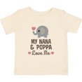thumbnail image 3 of Inktastic Nana and Poppa Love Me Grandchild Elephant Boys or Girls Baby T-Shirt, 3 of 5