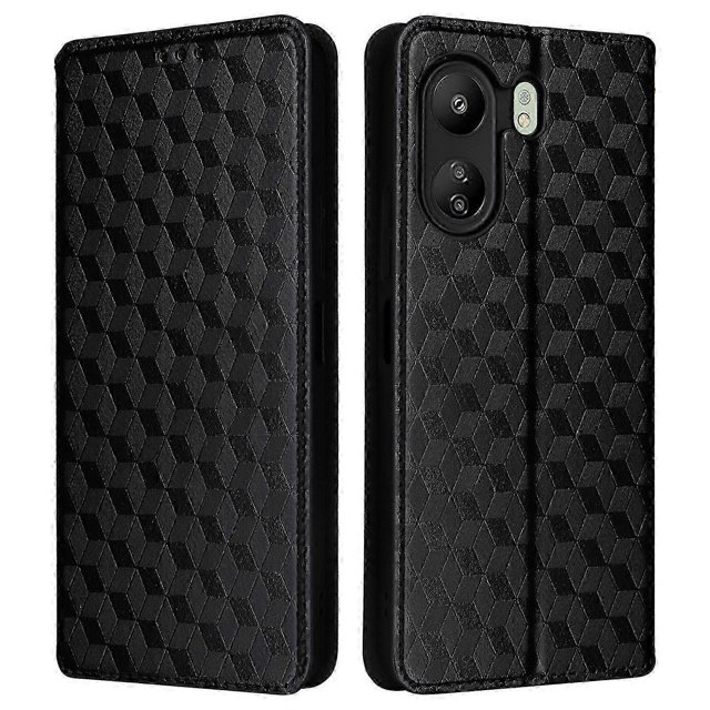 For Xiaomi Poco C65 4g/redmi 13c Cell Phone Cases Leather Wallet Imprinted Flip Cover