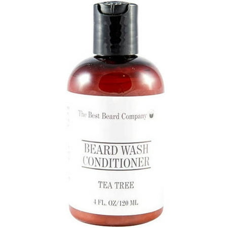 The Best Beard Company Tea Tree Beard Wash Conditioner, 4 fl (Best Hair Bundle Companies)